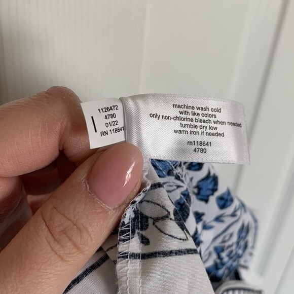 NWT Lane Bryant Square Neck Floral Bodice Crop Top Plus Sz 26/28 - Picture 10 of 11